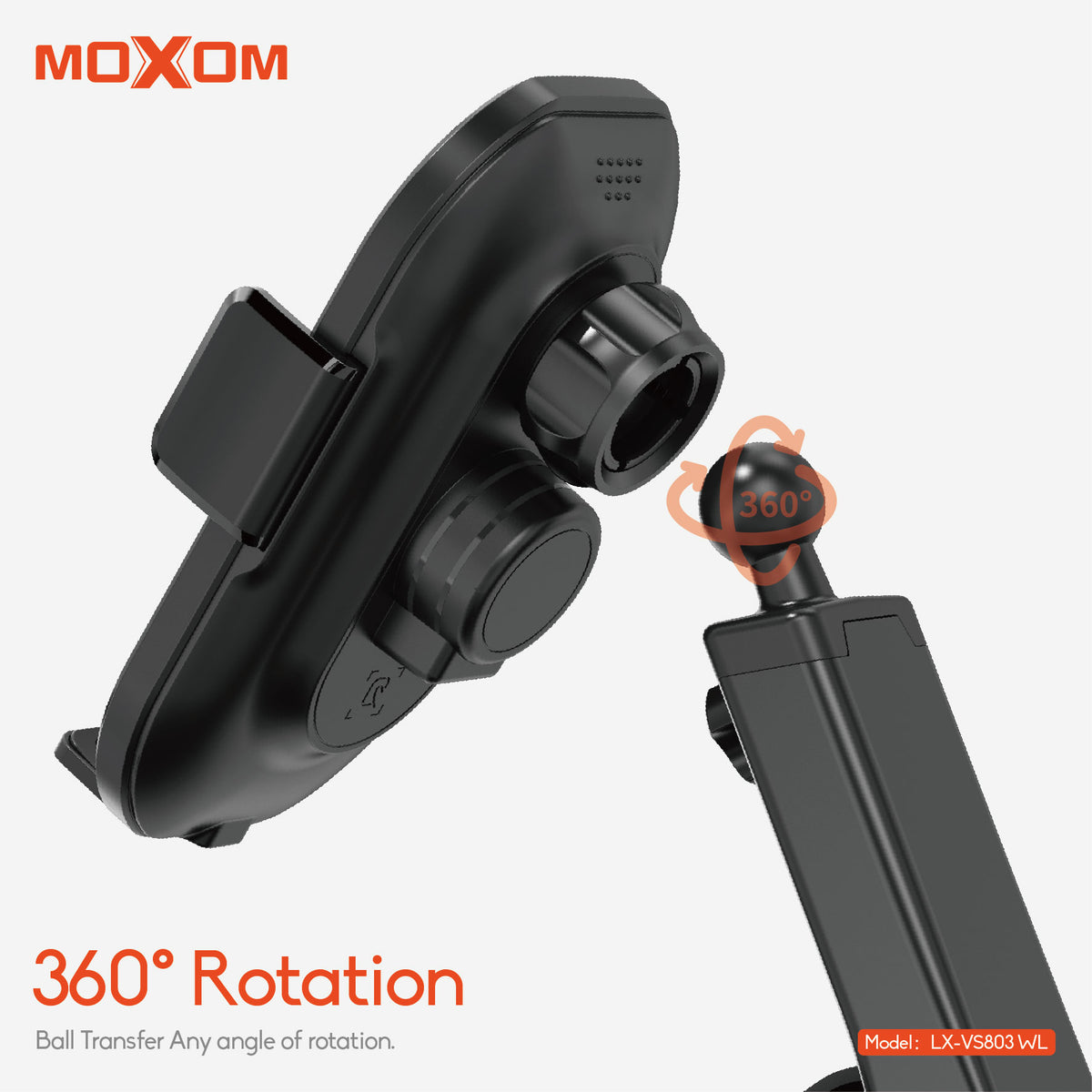Moxom LX-VS803WL Wireless Charging Smart Phone Holder