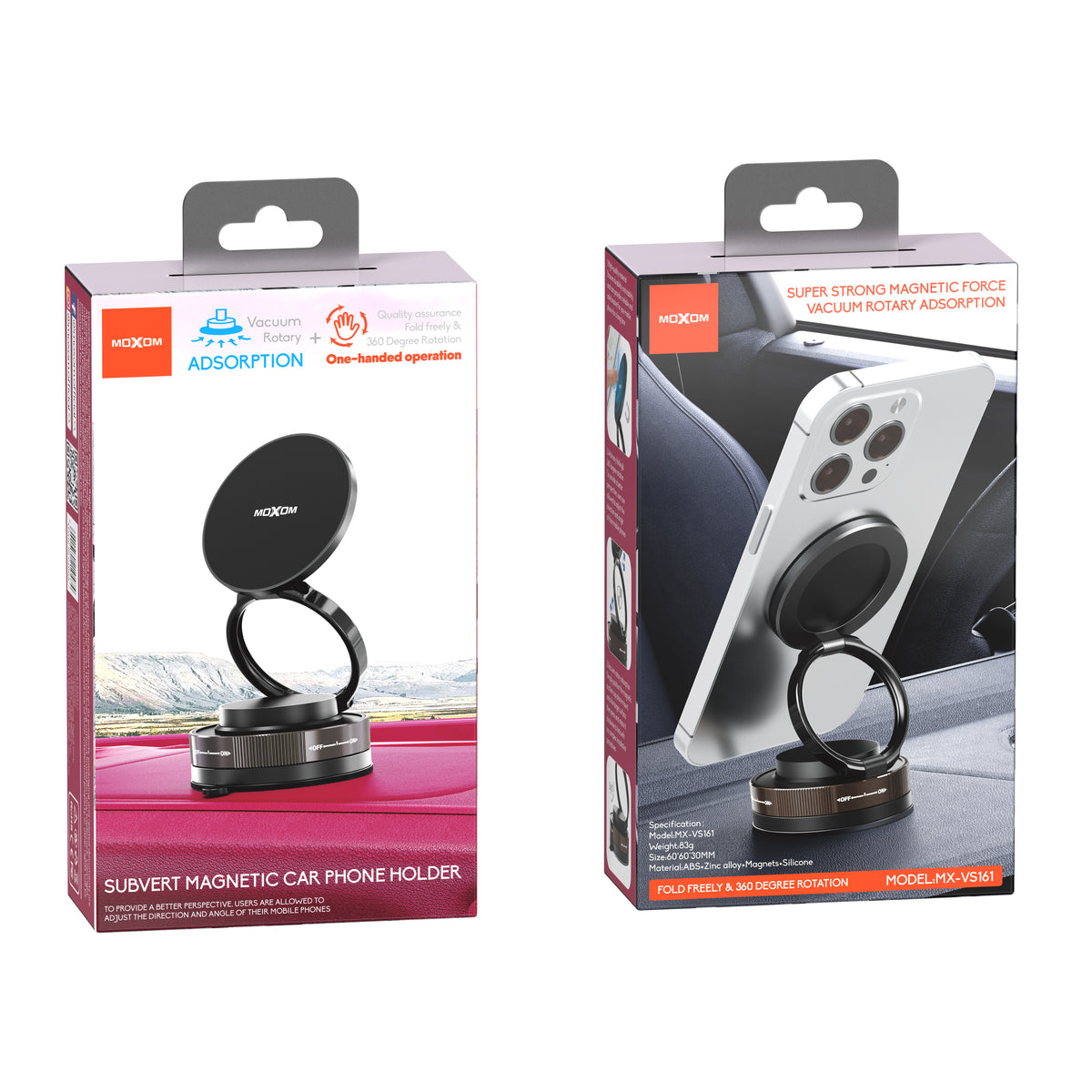 Subvert Magnetic Car Phone Holder – MOXOM MX-VS161