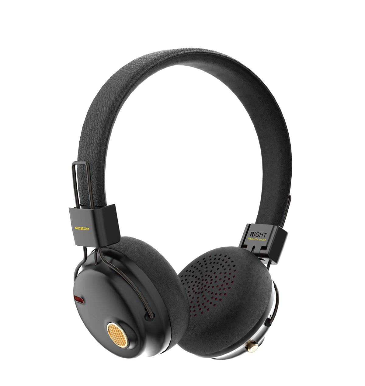MOXOM MX-WL89 Wireless On-Ear Headphones – Bluetooth 5.3, Up to 37.5H Playtime, Bass Boost, Foldable