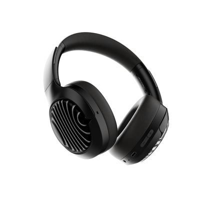 MOXOM LX-WL801 ANC Over-Ear Headphones – Active Noise Cancellation + ENC Calls, Bluetooth 5.4, Black/Beige/Blue