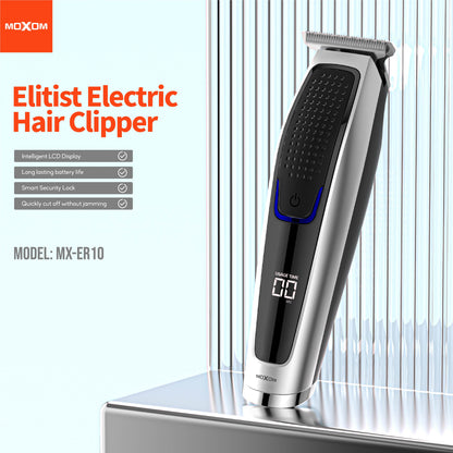 MOXOM MX-ER10 Electric Shaver & Beard Trimmer – Rechargeable, Compact, Travel-Friendly