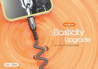 MOXOM MX-CB85 USB-A to Lightning Cable – 3A Fast Charging for iPhone & iPad, 1m