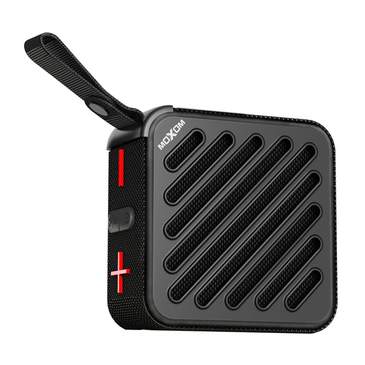 MOXOM MX-SK61 Cube Portable Bluetooth Speaker – 5W, Compact Desktop & Travel Speaker, 3-4H Battery