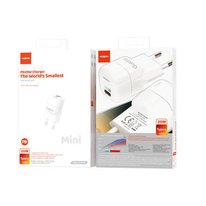 MOXOM MX-HC202 Dual USB Wall Charger – 2.4A, Charge Two Devices From One Plug, Compact