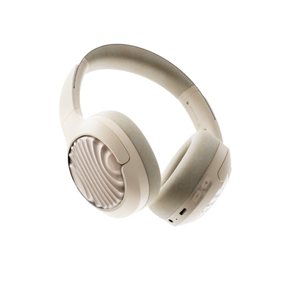 MOXOM LX-WL801 ANC Over-Ear Headphones – Active Noise Cancellation + ENC Calls, Bluetooth 5.4, Black/Beige/Blue