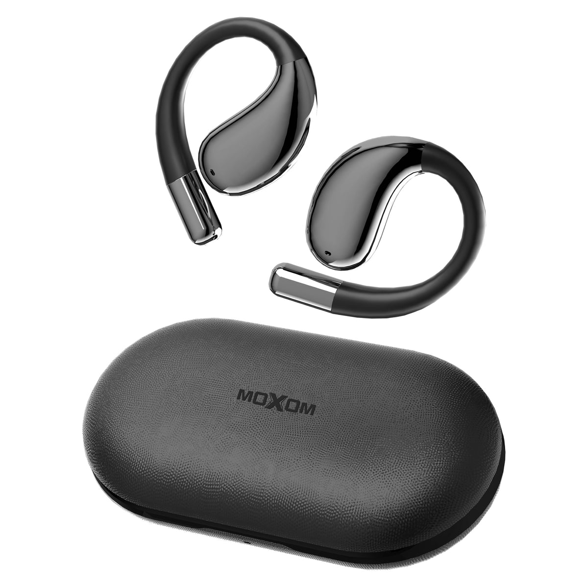MOXOM MX-TW82 Adventure Open-Ear Wireless Earbuds – OWS, Stay Aware for Running & Cycling, BT 5.3