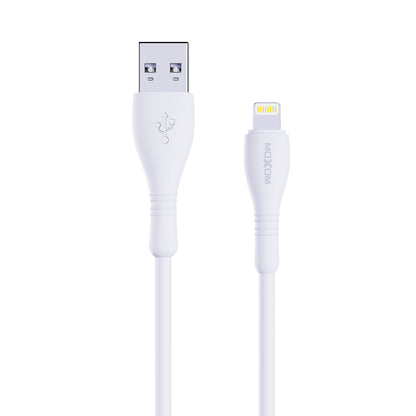 MOXOM MX-CB331 Bowling 3A Fast Charging Cable – Micro USB / Lightning / Type-C, Soft TPE, 1m