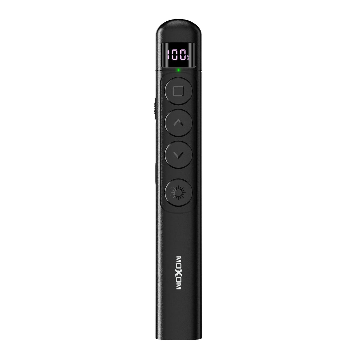 MOXOM MX-LP01 Pioneer Wireless Presenter Laser Pointer – 100m Control, 2.4GHz, Type-C Rechargeable