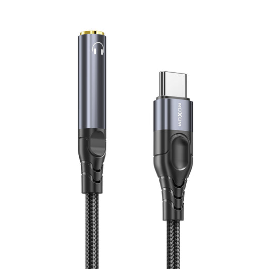 Moxom LX-AX812 Type-C to 3.5mm AUX Audio Adapter - white background