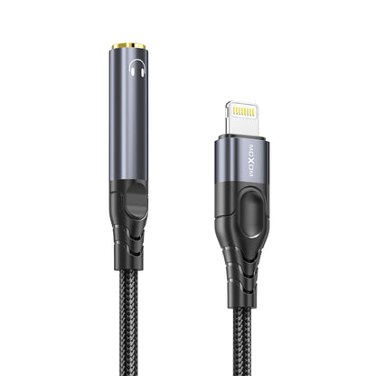 Moxom LX-AX813 Lightning to 3.5mm Audio Adapter - white background