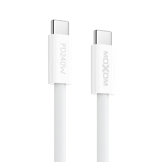 MOXOM LX-CB907 240W USB-C to USB-C Cable – PD Super Fast Laptop & Phone Charging, 1m