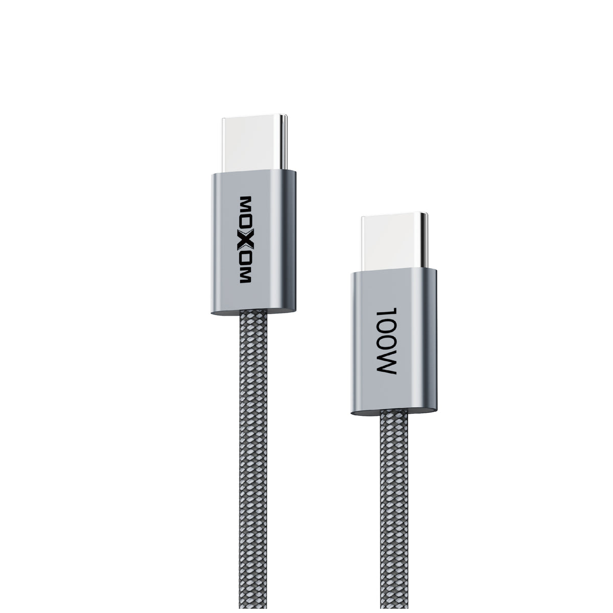 MOXOM LX-CB922 100W USB-C to USB-C Cable – Super Fast Charging for Laptop, Tablet & Phone, 1m