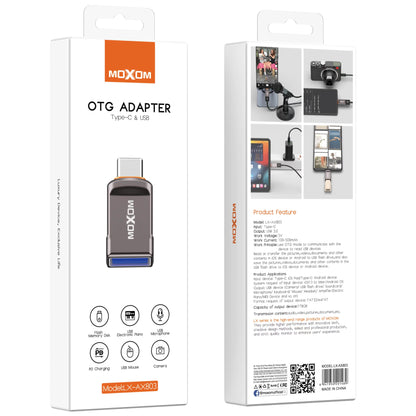 Moxom LX-AX803 Type-C to USB OTG Adapter – Silver