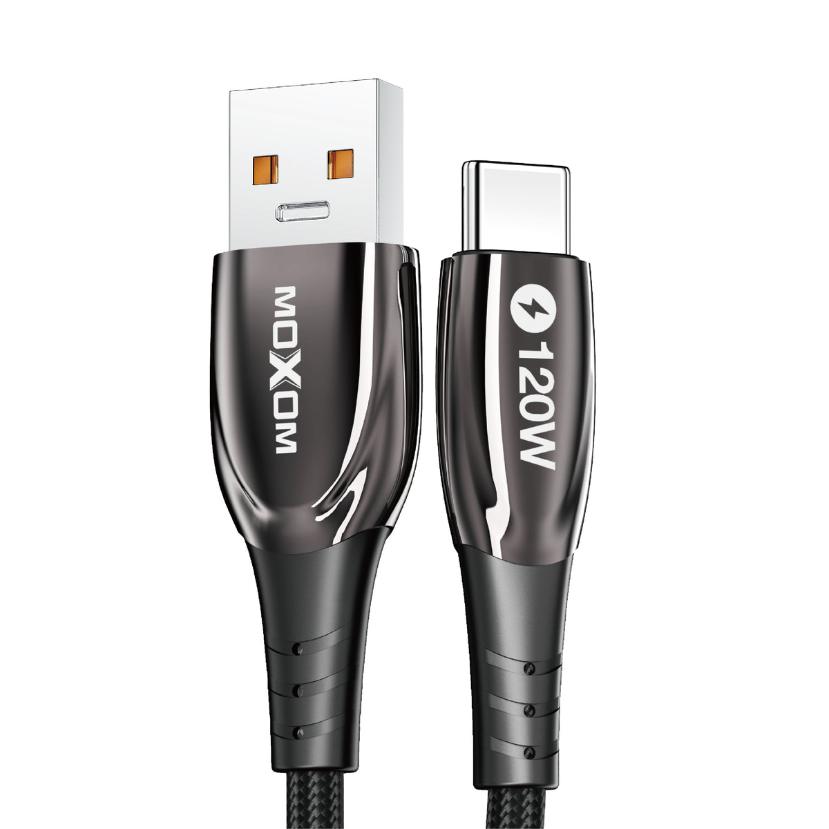 120W Fast Charging Cable USB to Type-C – MOXOM LX-CB867