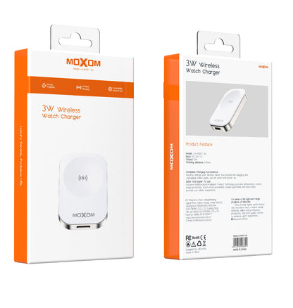 Moxom LX-HC811 3W Wireless Watch Charger – White