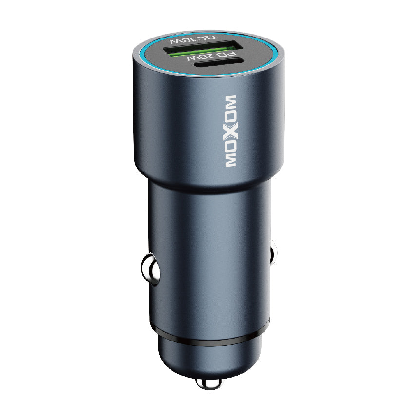 Moxom LX-VC804 38W PD+QC Dual-Port Car Charger