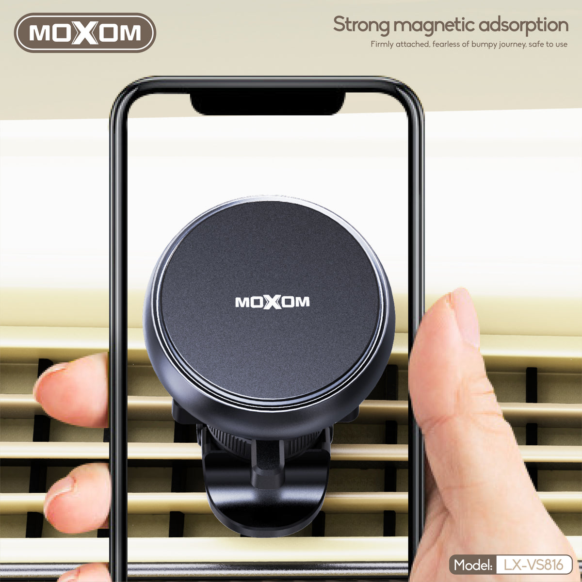 Moxom LX-VS816 Circular Magnetic Vent Phone Holder