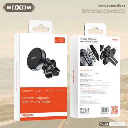Moxom LX-VS816 Circular Magnetic Vent Phone Holder