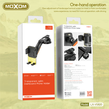 Transparent Splint Dashboard Phone Holder – MOXOM LX-VS820