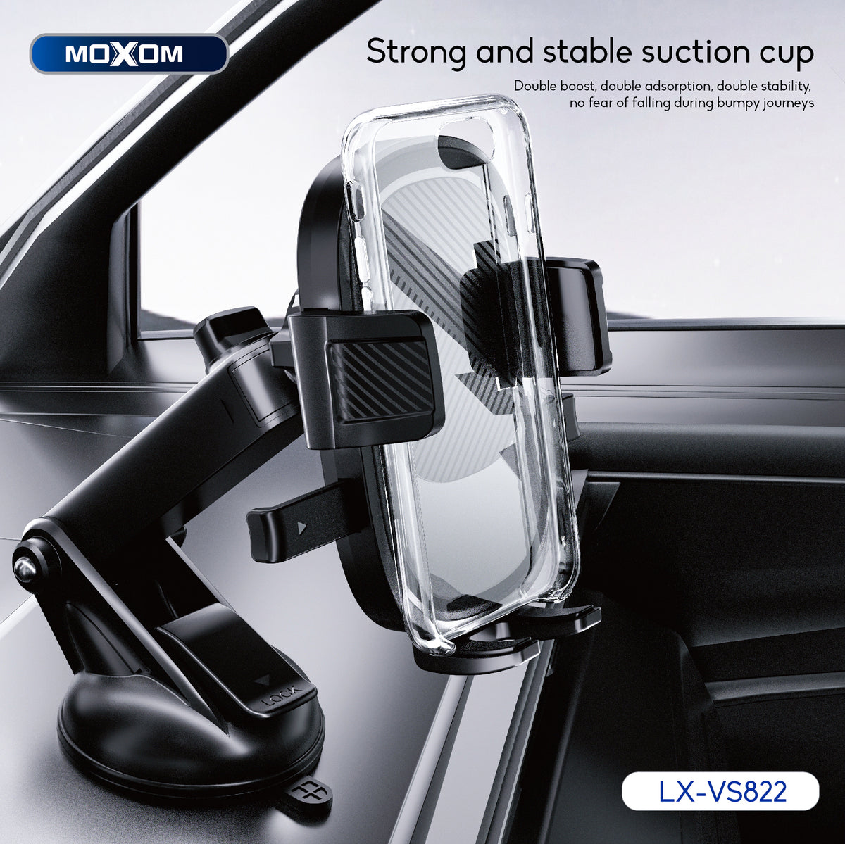 Stripe Dashboard Phone Holder – MOXOM LX-VS822