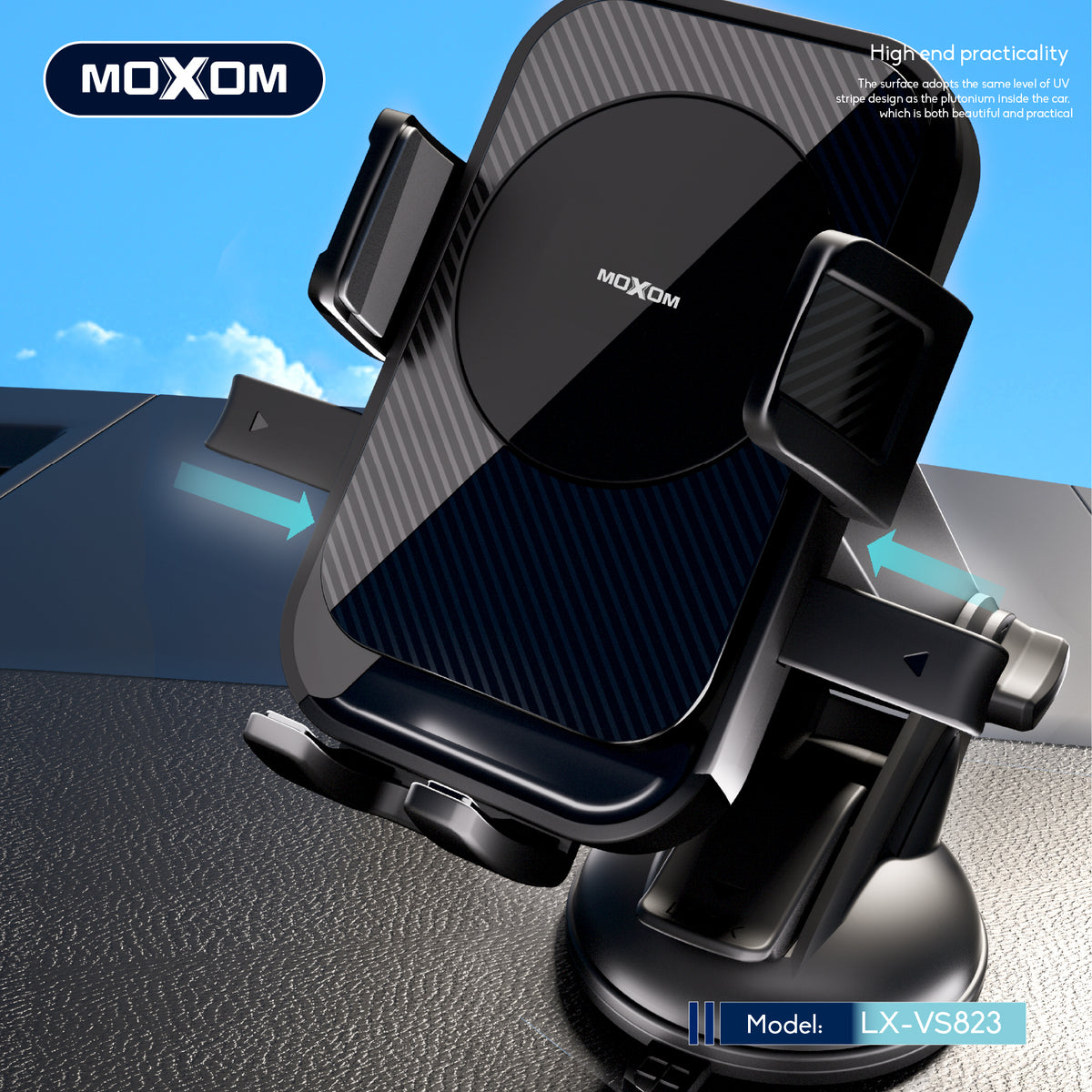Extendable Dashboard Phone Holder – MOXOM LX-VS823