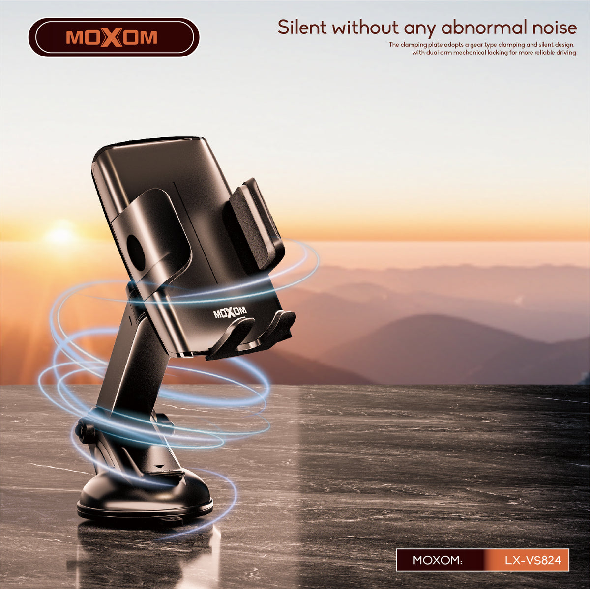 Universal Expanding Dashboard Phone Holder – MOXOM LX-VS824