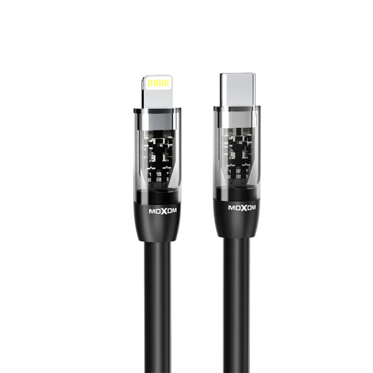 MOXOM MX-CB214 USB-C to Lightning Cable – 36W PD Fast Charging, Durable Everyday Use