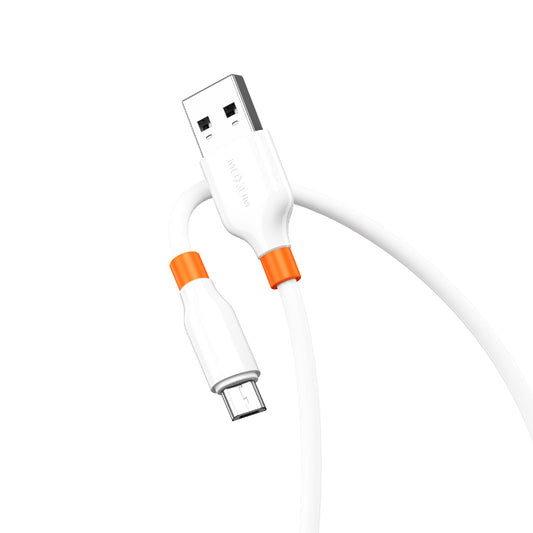 MOXOM MX-CB303 Tide 3A Fast Charging Cable – Micro USB / Lightning / Type-C, Soft TPE, 1m