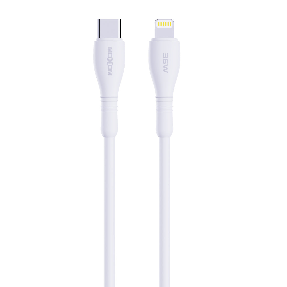 MOXOM MX-CB333 USB-C to Lightning Cable – 36W Fast Charging, 1m, for iPhone & iPad