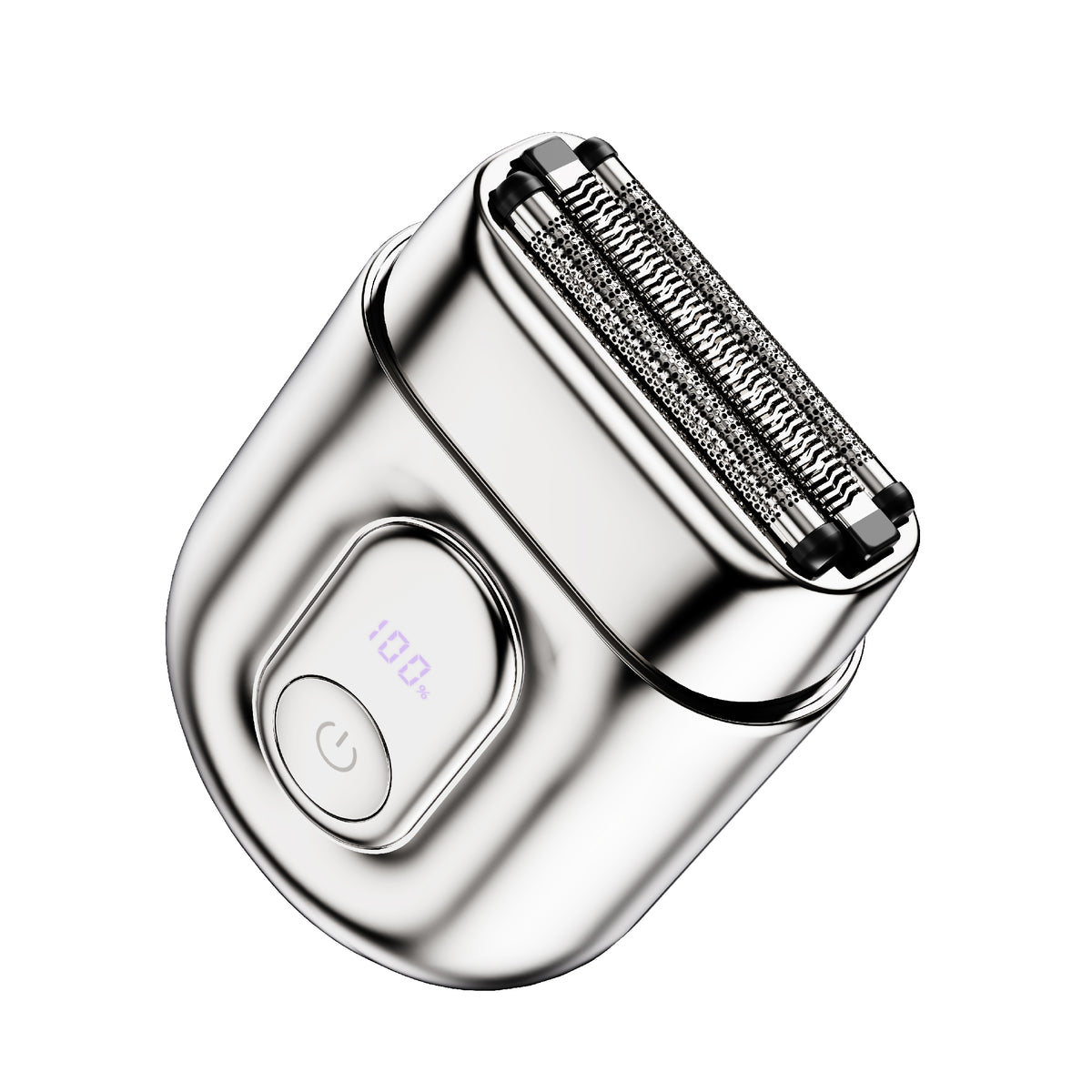 MOXOM MX-ER09 Cyber Mini Magnetic Electric Shaver – 80 Min Cordless, 1H Type-C Charge, Travel Size