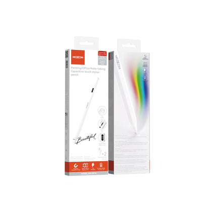 MOXOM MX-SP14 Rechargeable Stylus Pen – Precision Capacitive Touch, 10H Use, Type-C, Aluminium Body