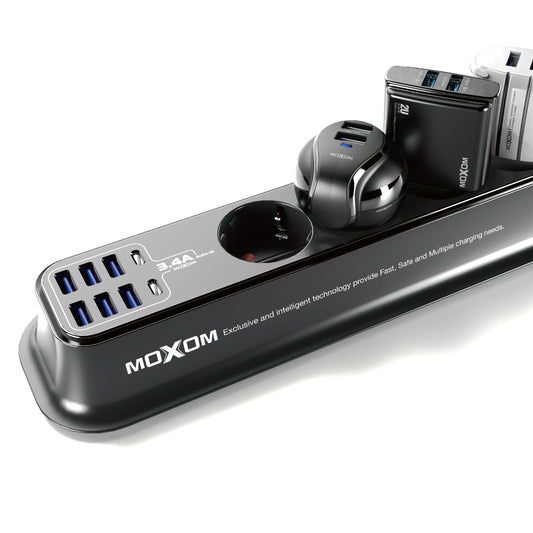 Power Fortress Power Strip - MOXOM MX-ST05