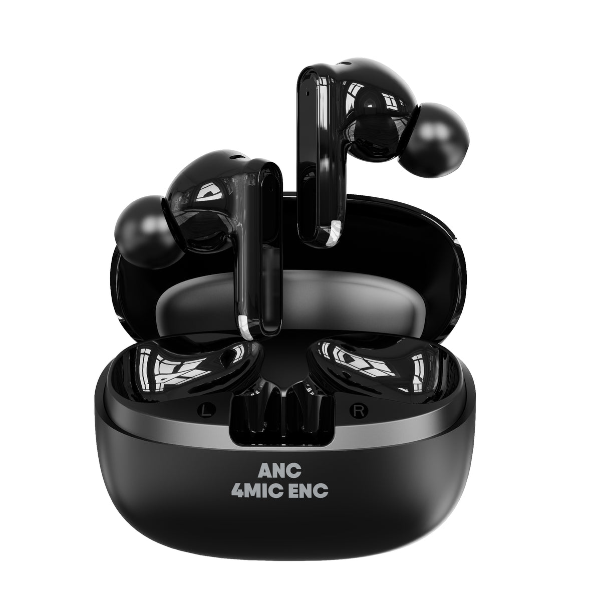 MOXOM MX-TW86 ANC Wireless Earbuds – Active Noise Cancelling + 4-Mic ENC Clear Calls, BT 5.3