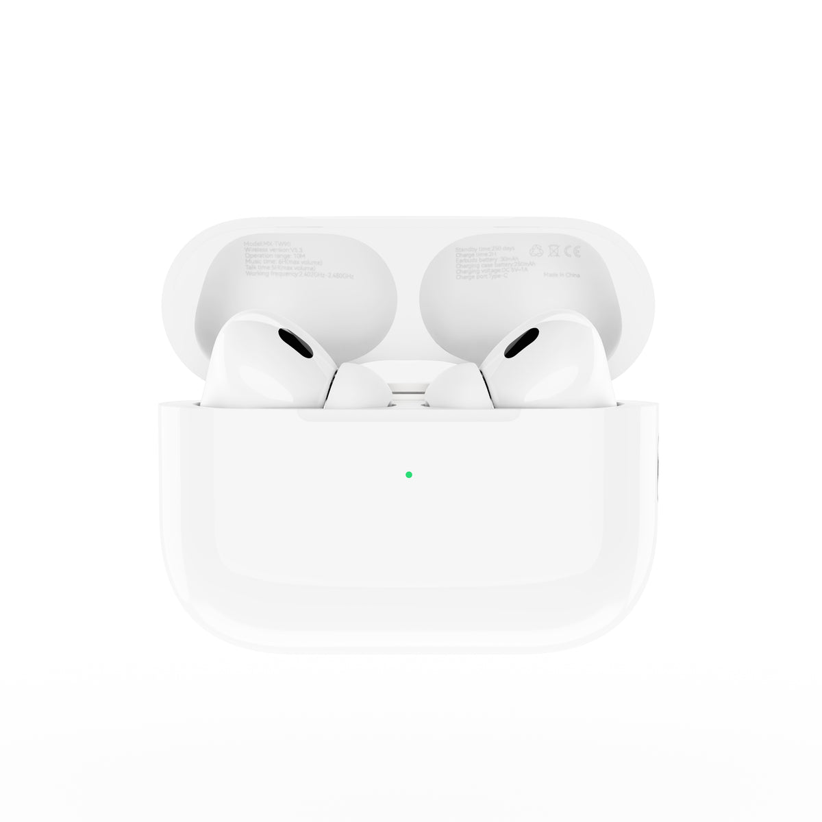 MOXOM MX-TW90 Air 5 Wireless Earbuds – Bluetooth 5.3, 6H Playback, 250-Day Standby, Type-C Case