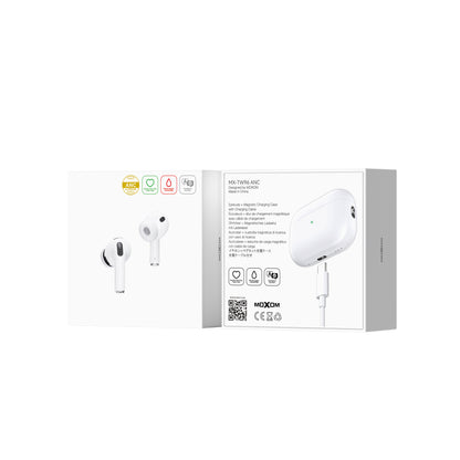MOXOM MX-TW96 HeartPulse ANC Wireless Earbuds – Noise Cancelling up to 25dB, Bluetooth 6.0, 13mm Driver