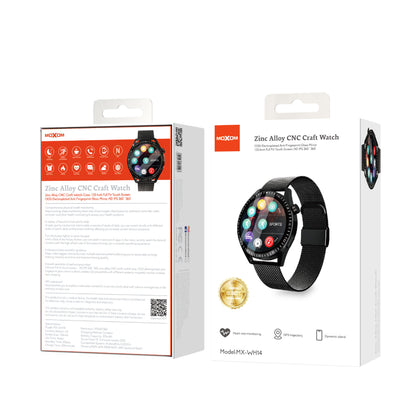 MOXOM MX-WH14 Smartwatch – 1.53" HD Touchscreen, Bluetooth Calling, Heart Rate & Sleep Tracking