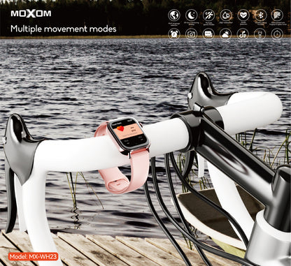MOXOM MX-WH23 Dreamland Ladies Smartwatch – 1.75" Display, Bluetooth Calling, NFC Door Access, IP67