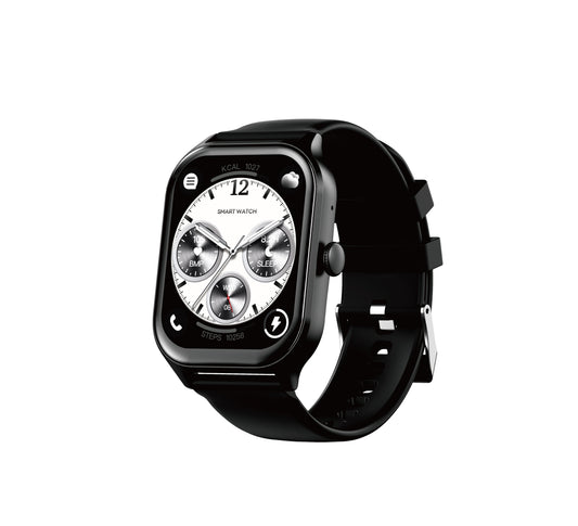 MOXOM MX-WH27 Smartwatch – 2.01" Square HD Screen, Bluetooth Calling, Up to 11-Day Battery, 1ATM