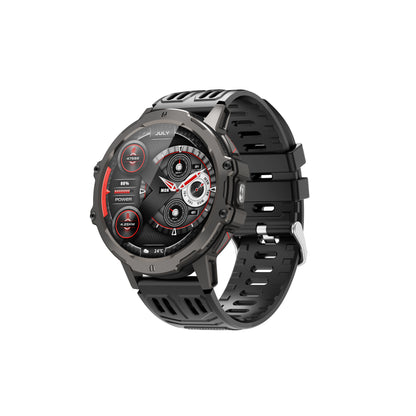 MOXOM MX-WH28 Smartwatch – 1.7" Round HD Screen, Bluetooth Calling, 3ATM Water Resistant, 7-9 Day Battery