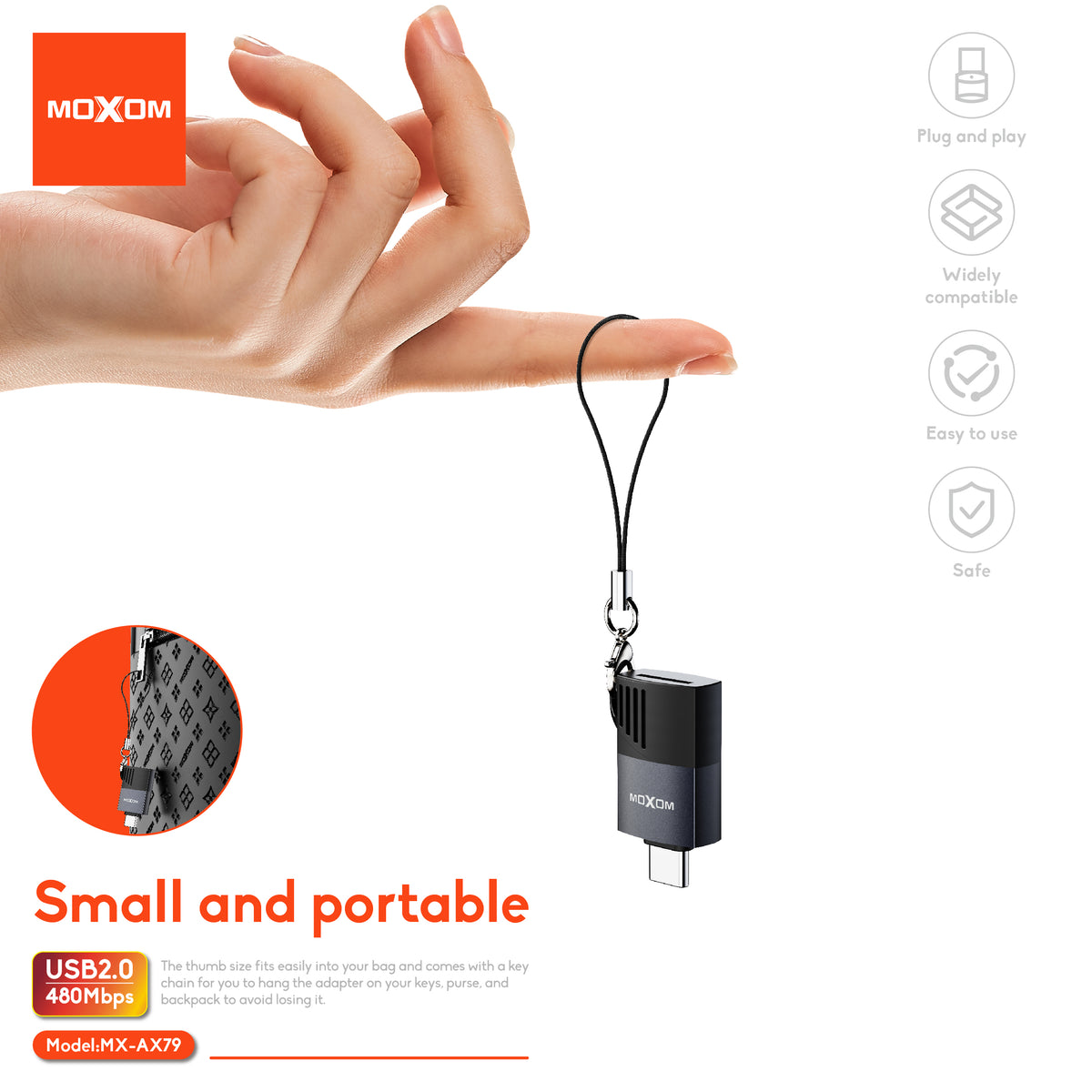 Type-C Card Reader Adapter – MOXOM MX-AX79
