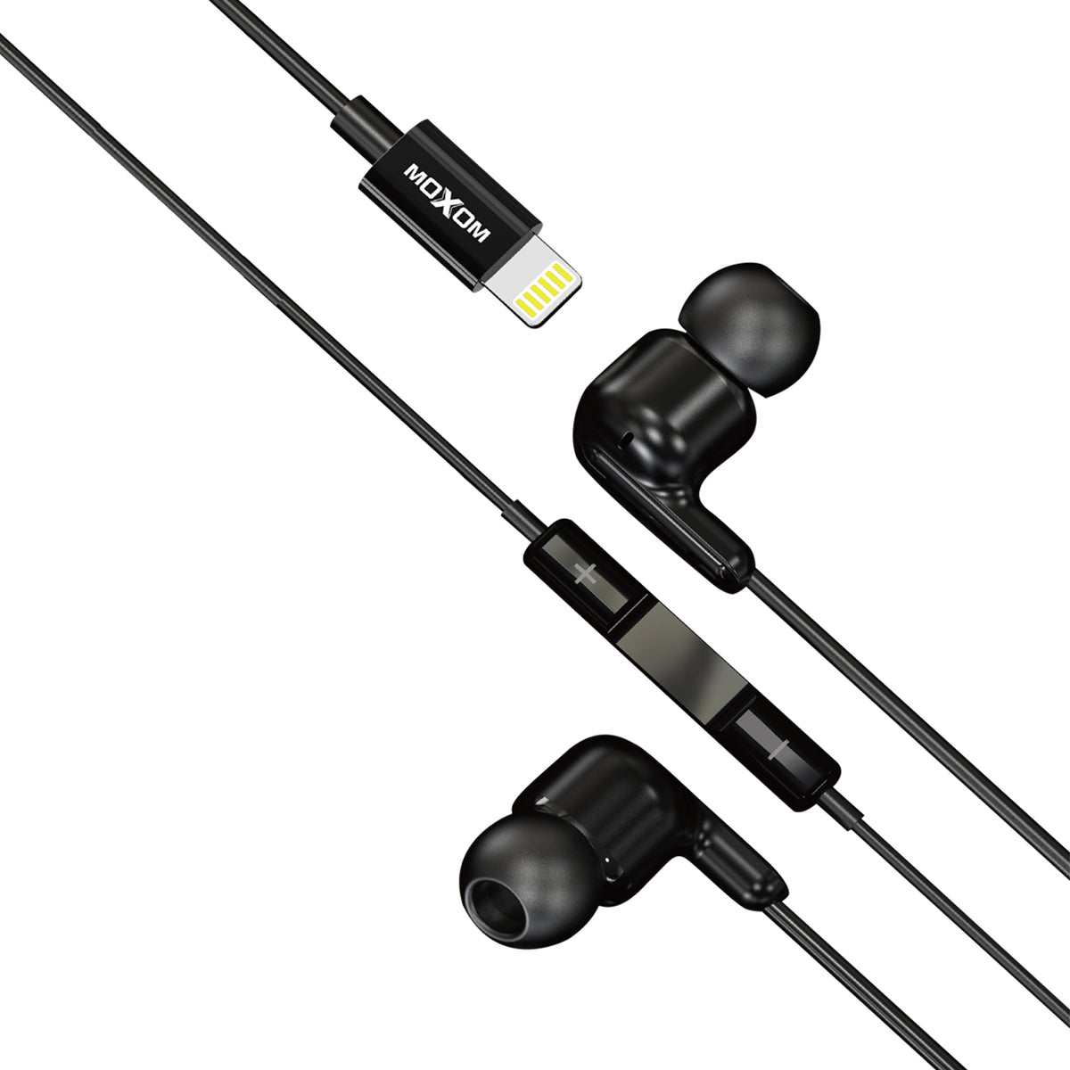 Stereo Sound Lightning Wired Earphones – MOXOM MX-EP86