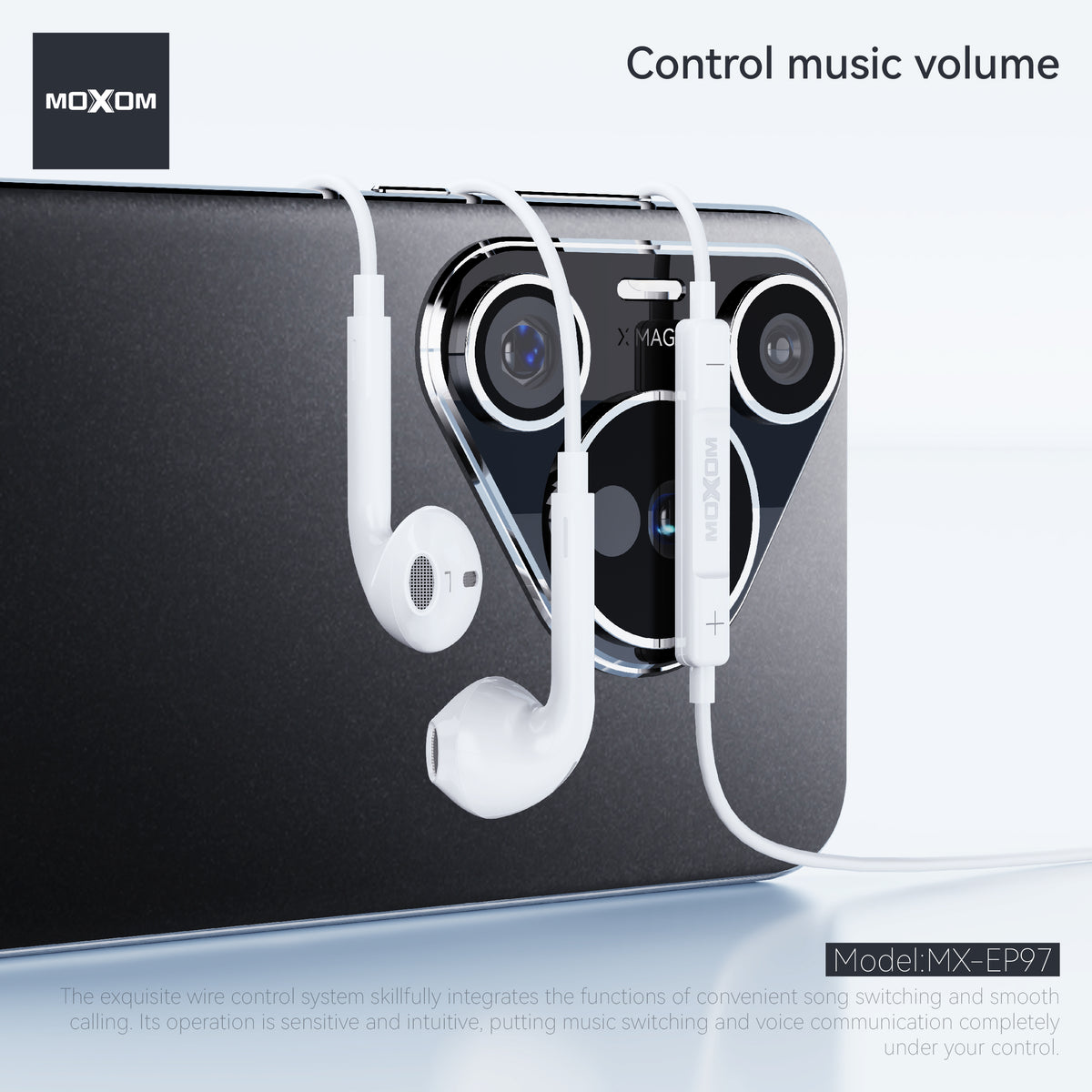 Moxom MX-EP97 G2 Earphones TYPE-C