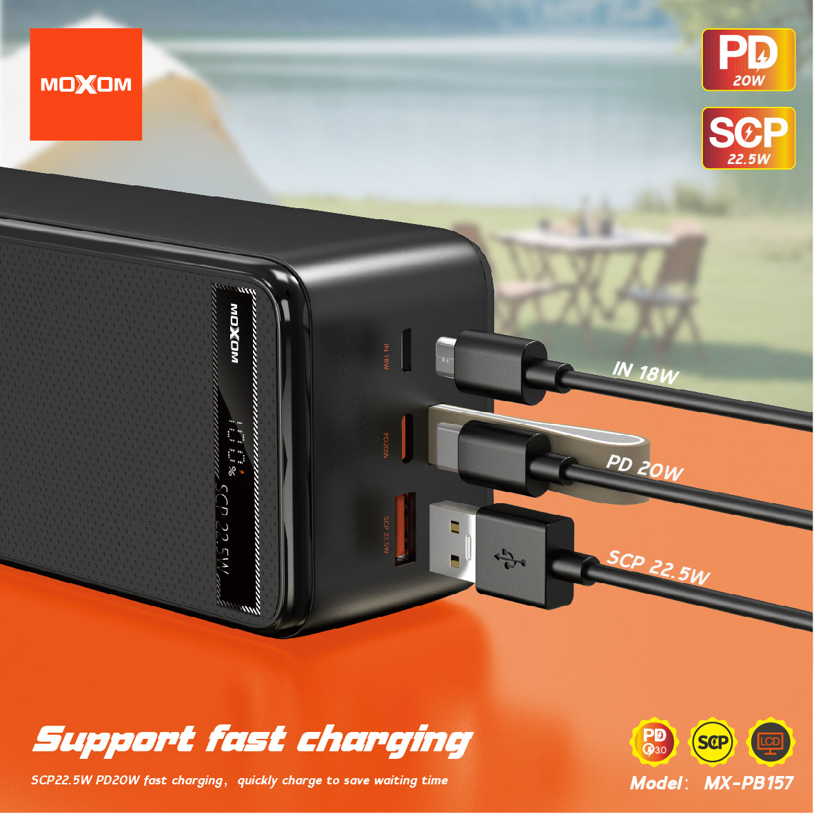 Moxom MX-PB157 40000mAh 4 in 1 Power Bank