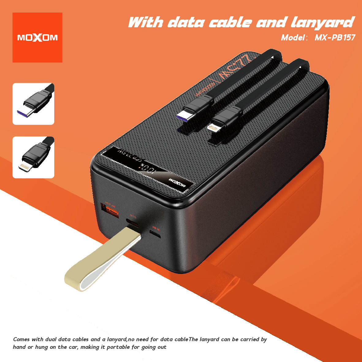 Moxom MX-PB157 40000mAh 4 in 1 Power Bank