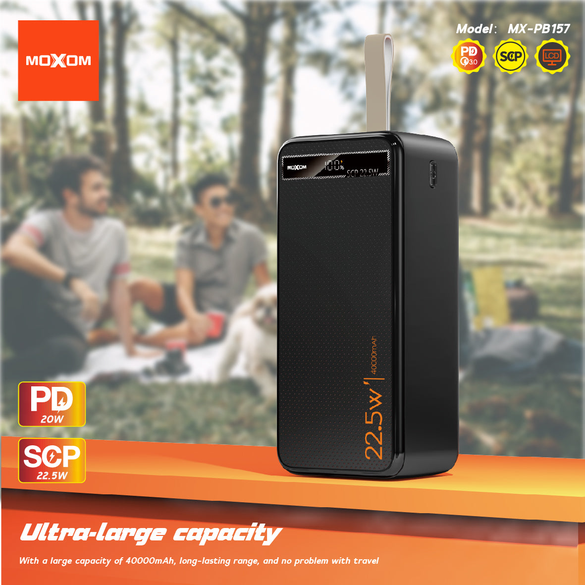 Moxom MX-PB157 40000mAh 4 in 1 Power Bank