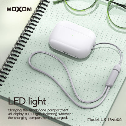 Moxom MX-TW806 TWS Earbuds – Advanced Noise Cancellation