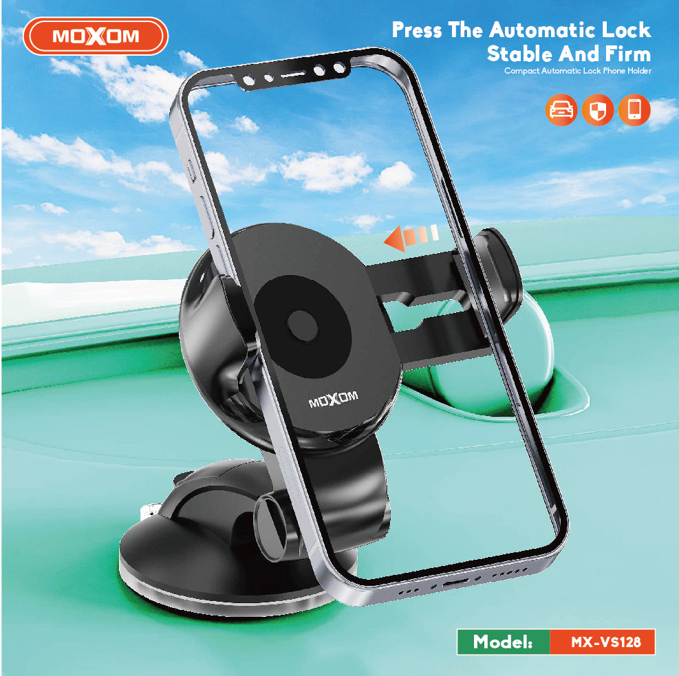 Compact Automatic Lock Phone Holder – MOXOM MX-VS128
