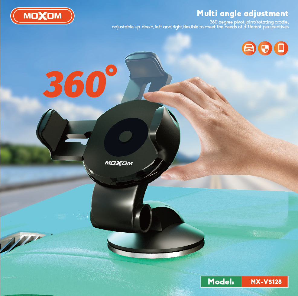 Compact Automatic Lock Phone Holder – MOXOM MX-VS128