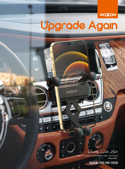DeftHand Gravity Auto-Lock Phone Holder – MOXOM MX-VS20