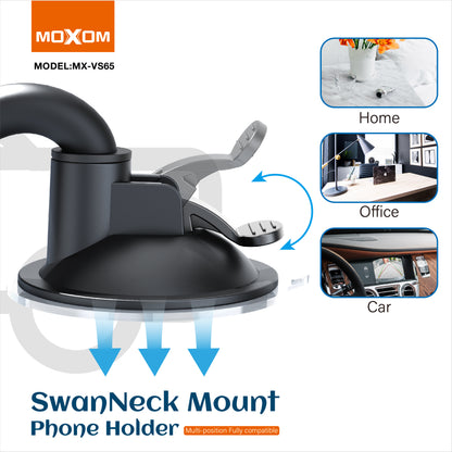 SwanNeck Multi-Position Phone Mount – MOXOM MX-VS65